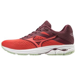 Mizuno Wave Rider 23 Παπουτσια Για Τρεξιμο Γυναικεια - Κοκκινα